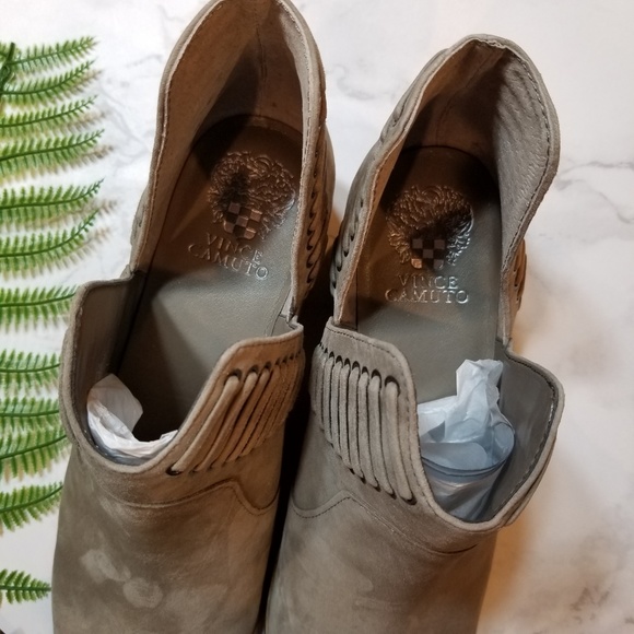 Vince Camuto Pevista booties Suede Gray - Picture 5 of 8